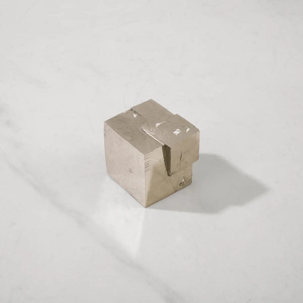 Natural Pyrite Cube From Spain - 1" / 70 Grams 1