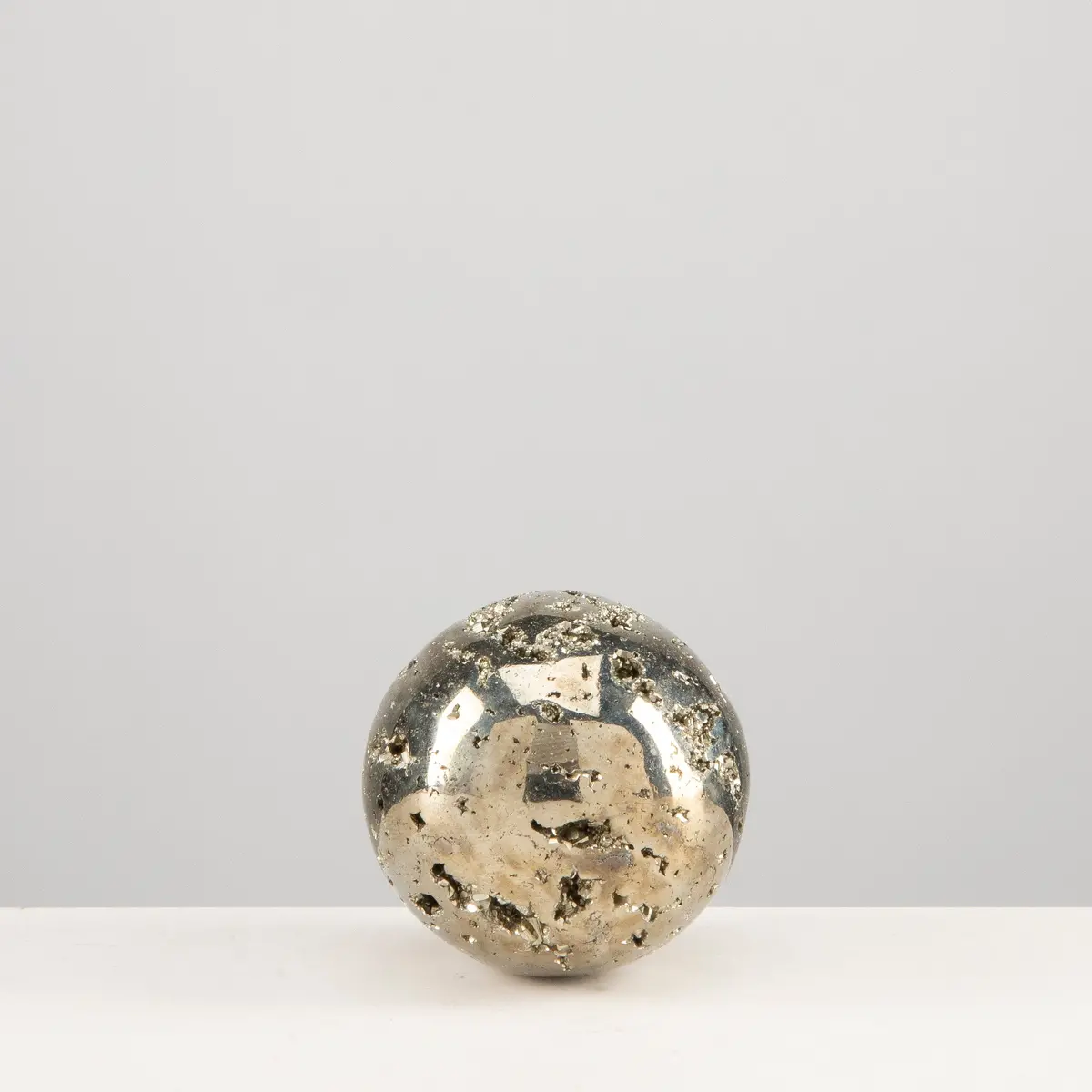 Pyrite Sphere Carving - 1.75" 1