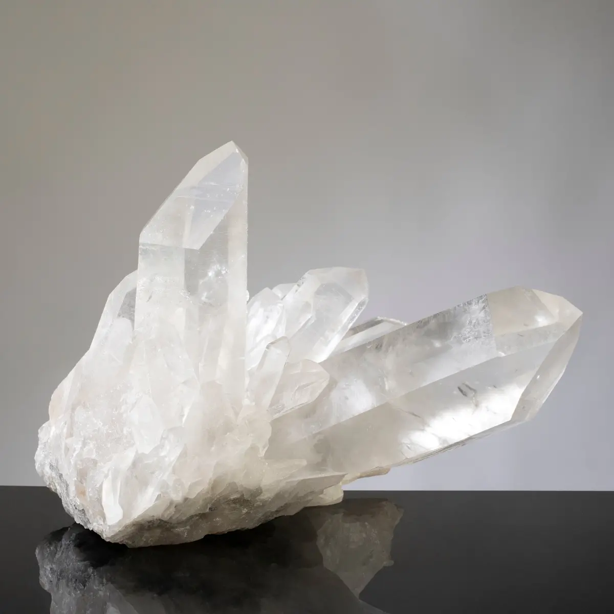 Lemurian Quartz Cluster From Brazil - 15" / 24 Lbs 1
