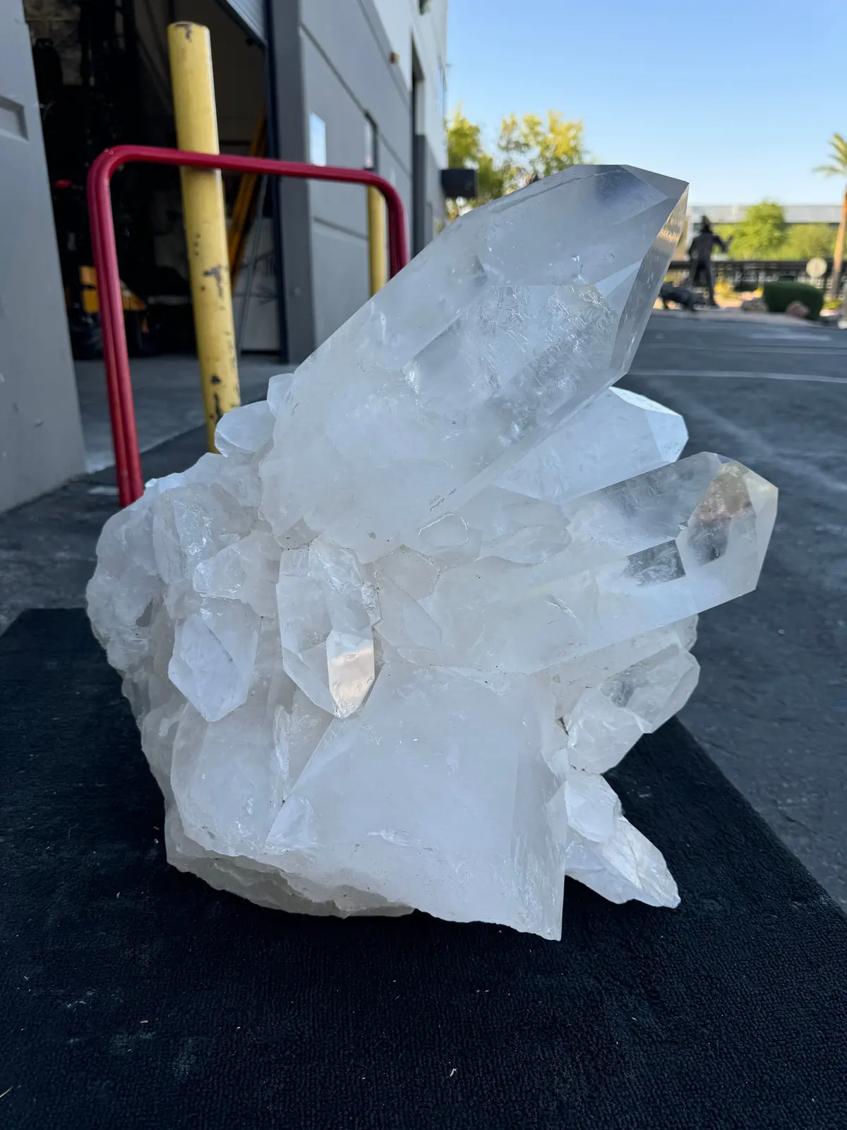 Natural Clear Quartz Cluster Specimen 20" / 147Lbs 2