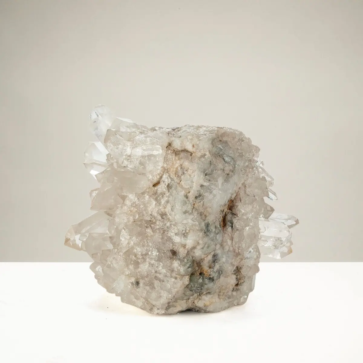 Natural Crystal Quartz Cluster - 10" / 12 Lbs 1