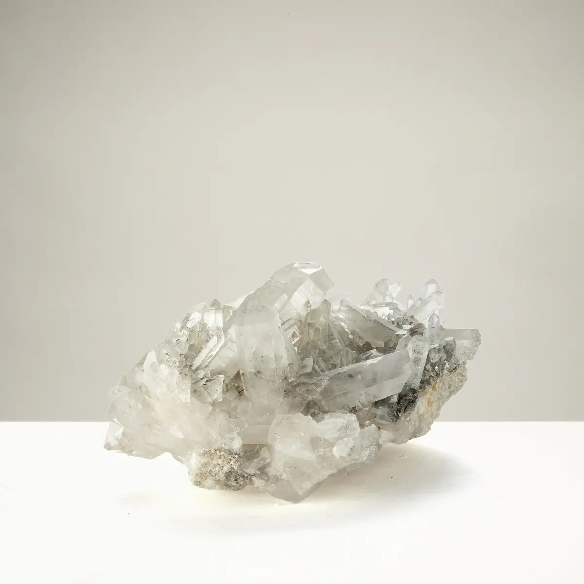 Natural Crystal Quartz Cluster - 10" / 17.7 Lbs 1