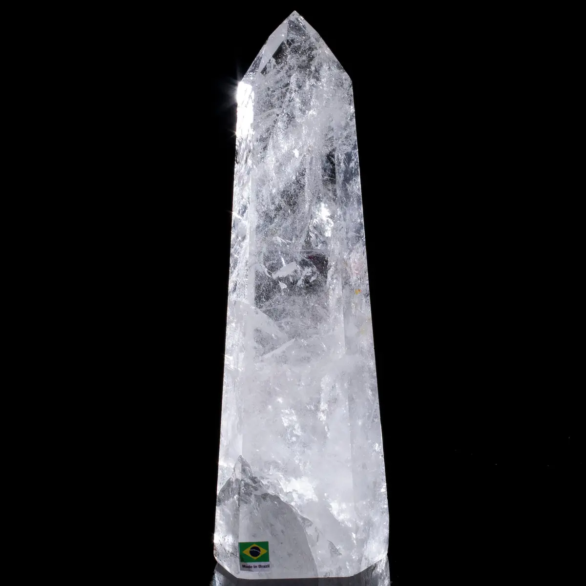 Natural Quartz Obelisk From Brazil - 11" / 1,800 Grams 1