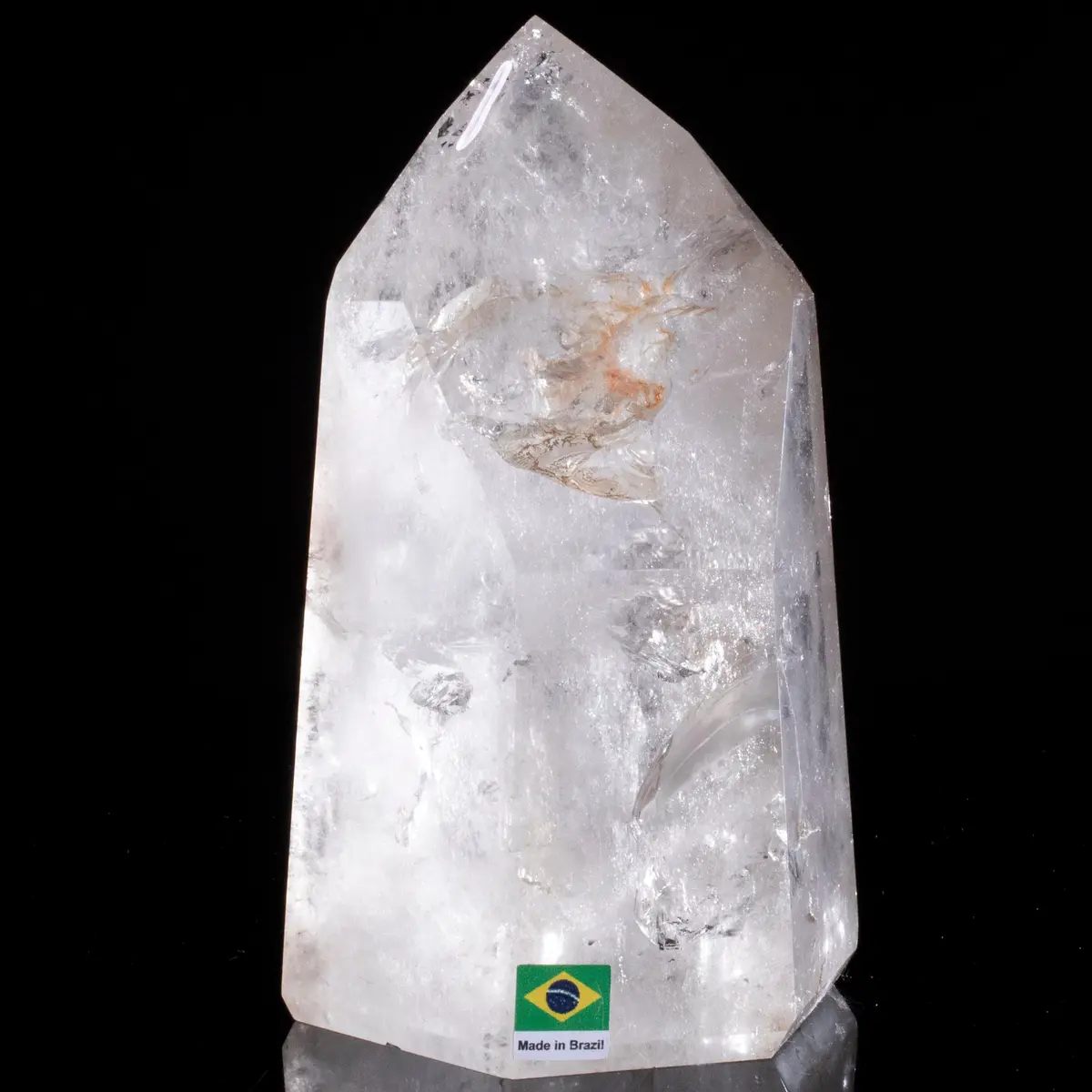 Natural Quartz Obelisk From Brazil - 6.5" / 1,702 Grams 1