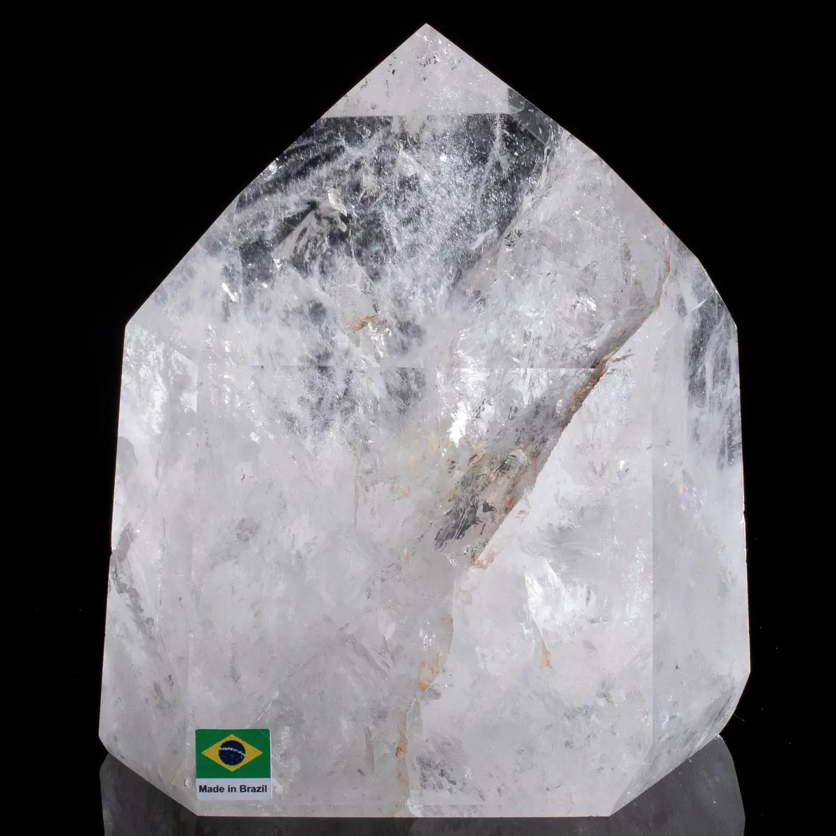 Natural Quartz Obelisk From Brazil - 6.5" / 3,650 Grams 1