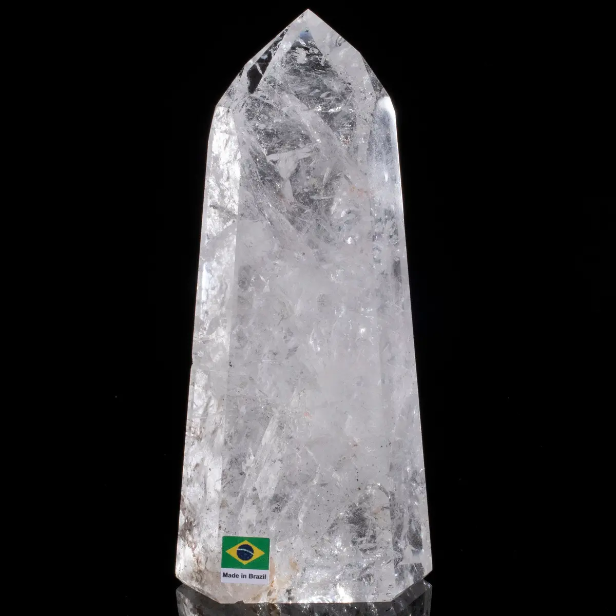 Natural Quartz Obelisk From Brazil - 7.5" / 1,034 Grams 1