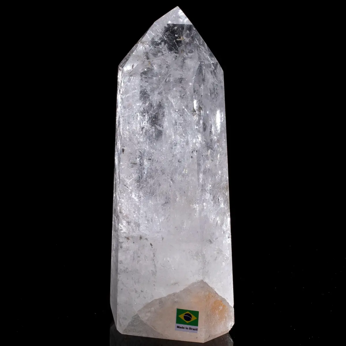 Natural Quartz Obelisk From Brazil - 8.5" / 1,826 Grams 1