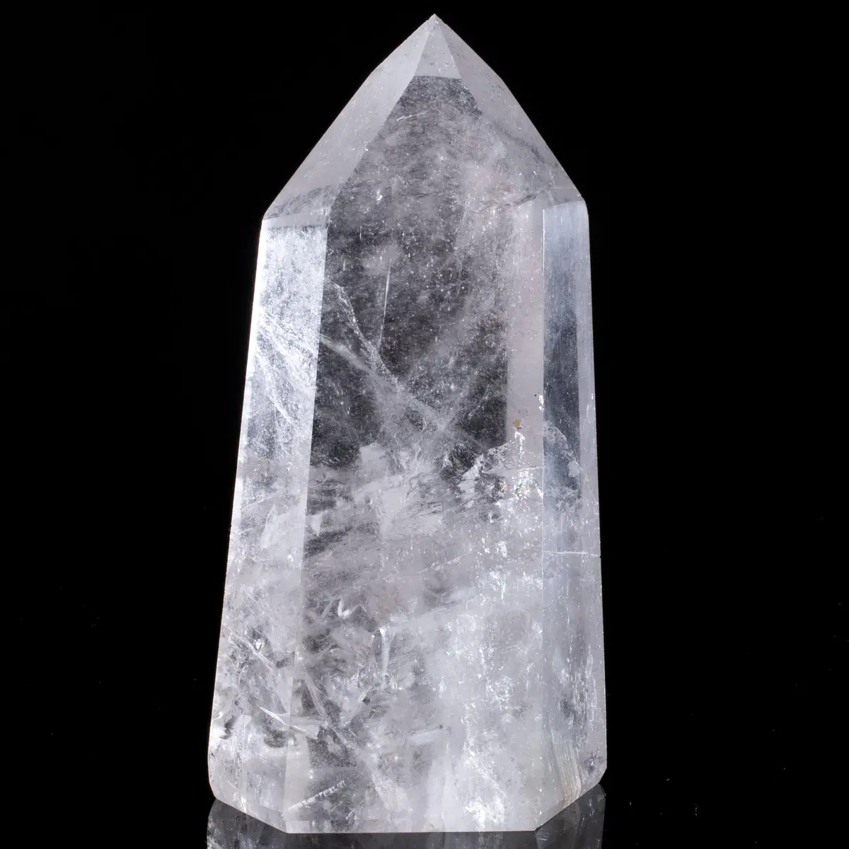 Natural Quartz Obelisk From Brazil - 800 - 999 Grams 1