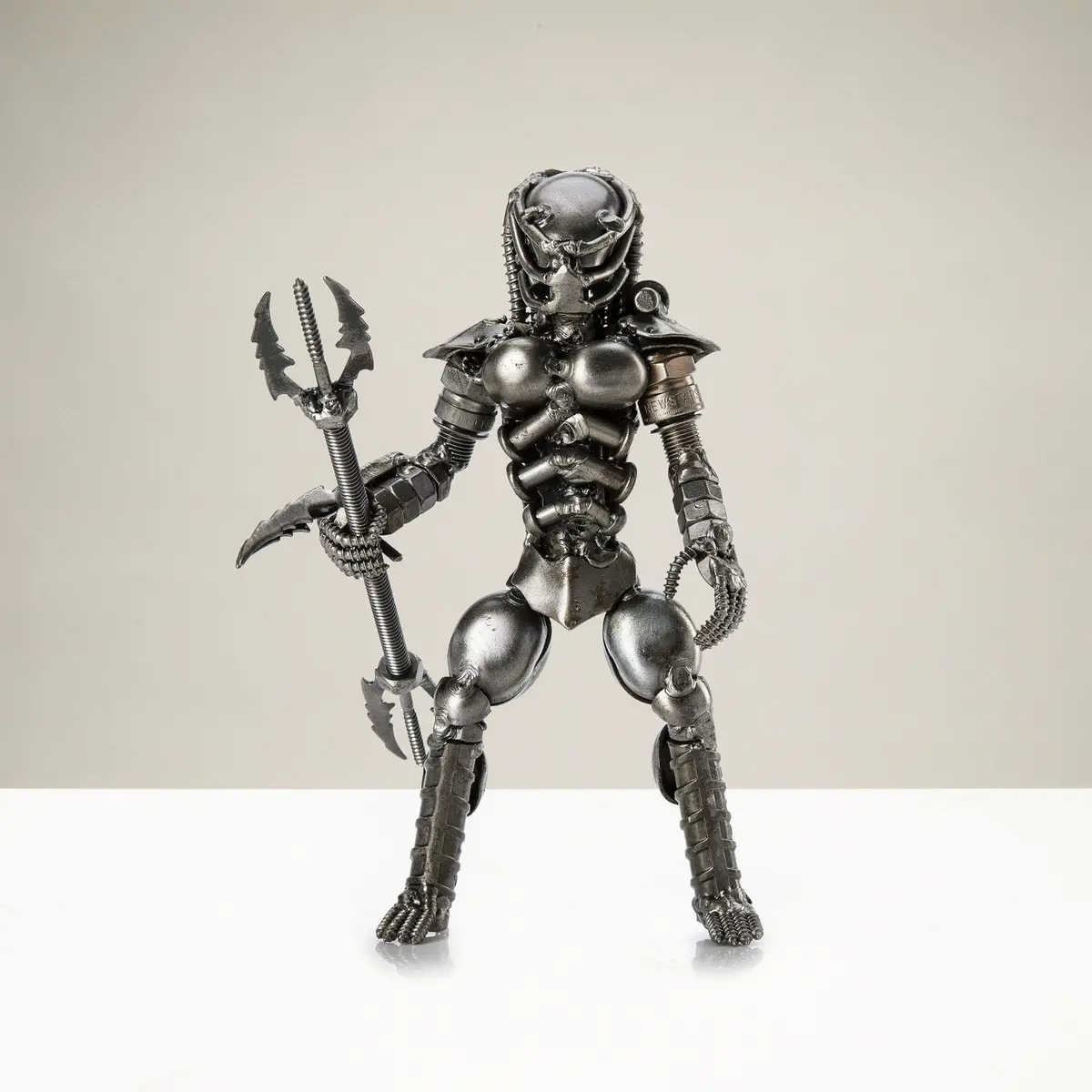 Predator Inspired Recycled Metal Sculpture 1
