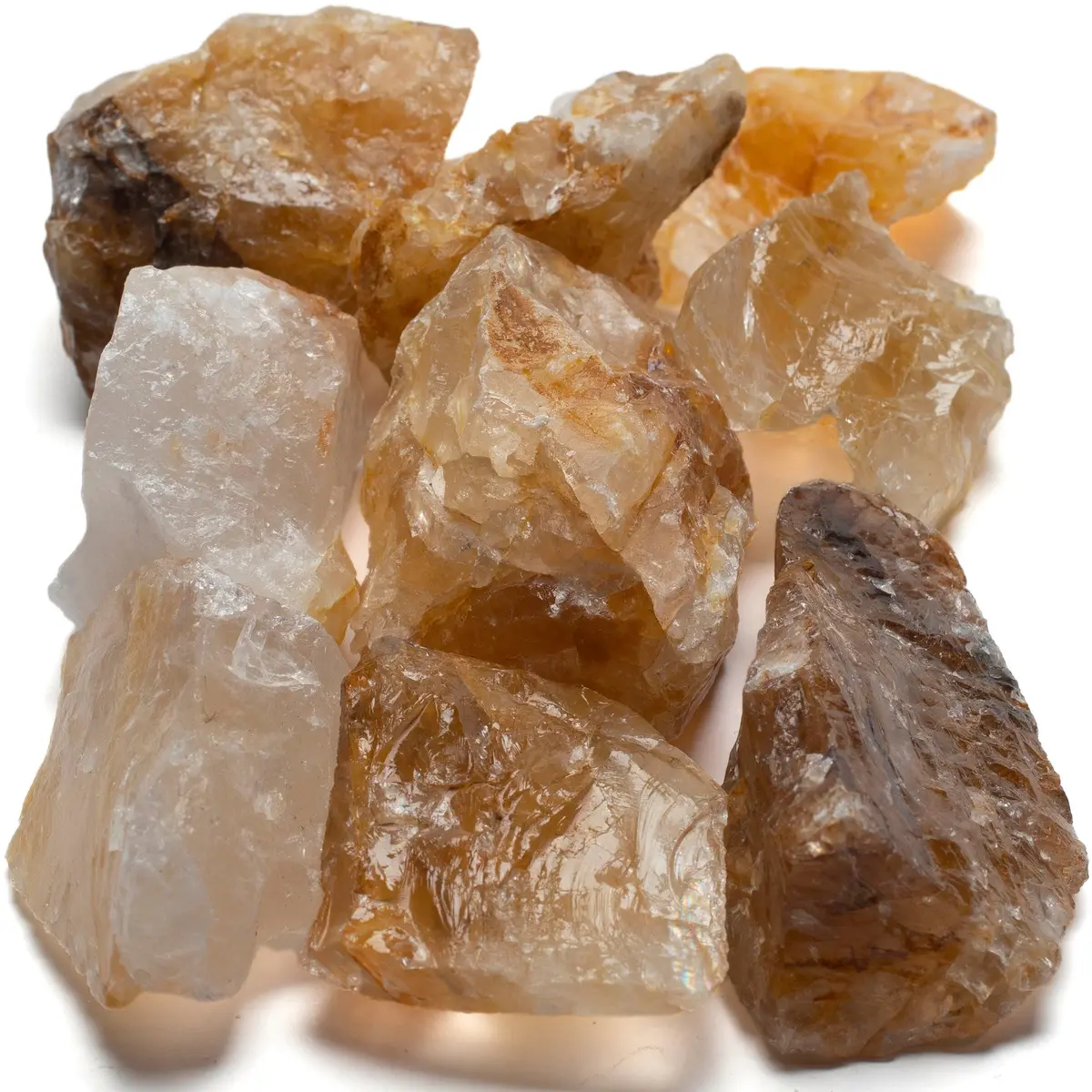 Rough Golden Healers Quartz (10 Stone Bundle) 1