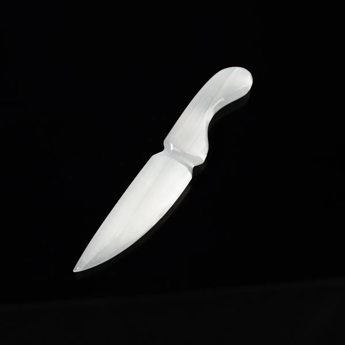 White Selenite Dagger - 8" 1