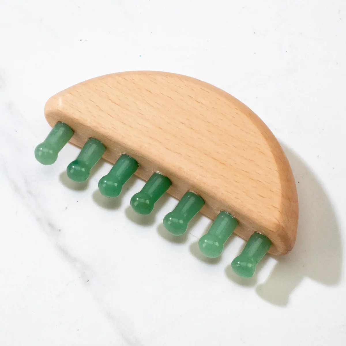 Aventurine Scalp Massager 1