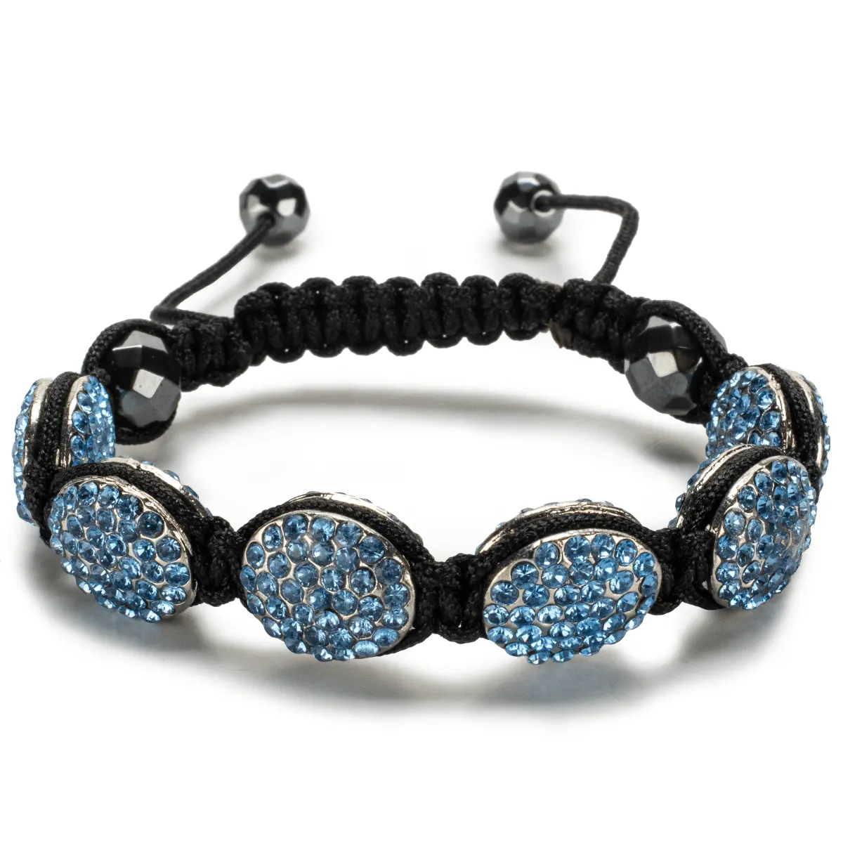 Sapphire Oval Shamballa Bracelet 1