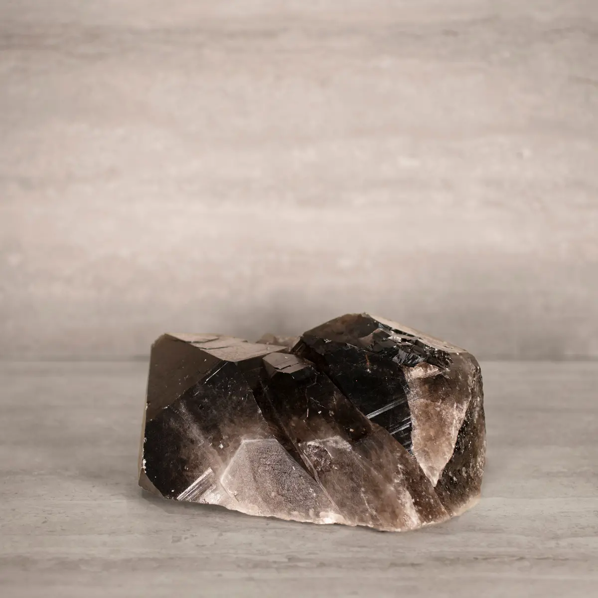 Smoky Quartz Cluster From Brazil - 10" / 12 Lbs 1