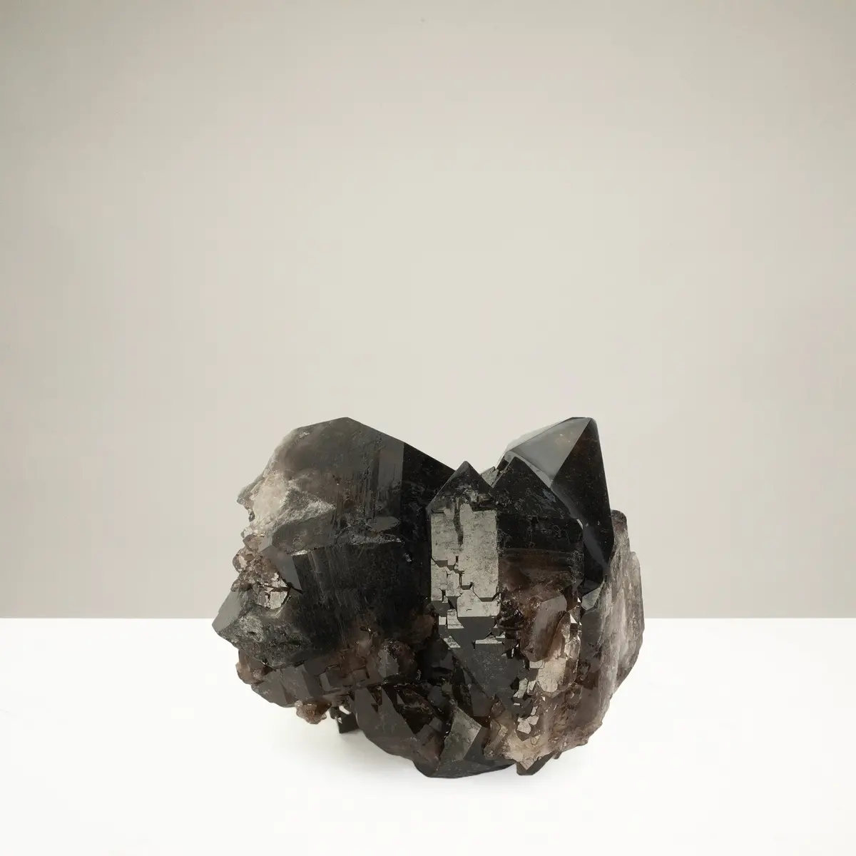 Smoky Quartz Cluster From Brazil - 11" / 49 Lbs 1