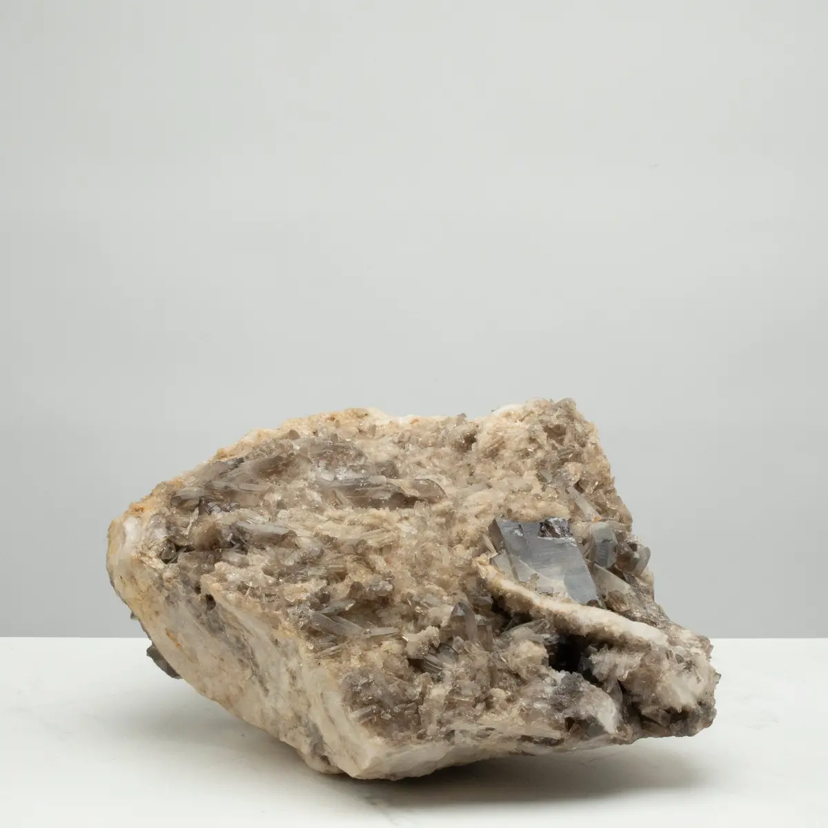 Smoky Quartz Cluster From Brazil - 12" / 30.6 Lbs 1