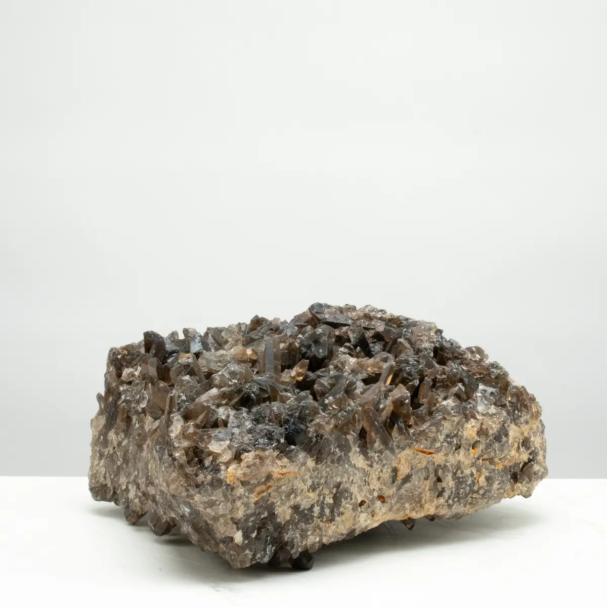 Smoky Quartz Cluster From Brazil - 13" / 32.6 Lbs 1
