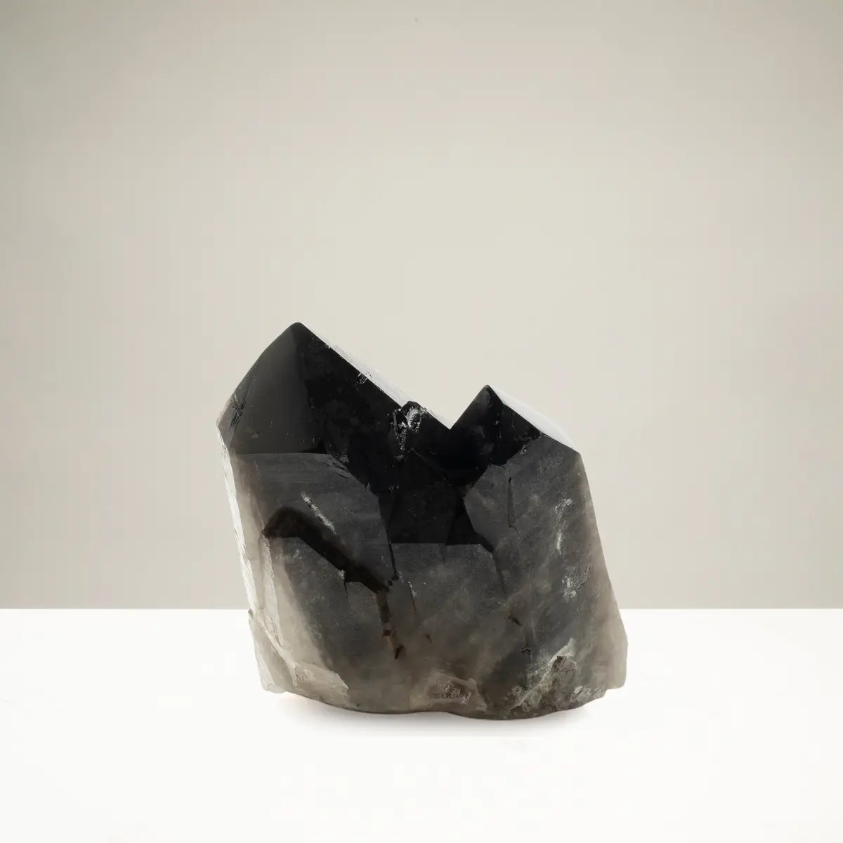 Smoky Quartz Cluster From Brazil - 1930 Grams / 3 In. 1