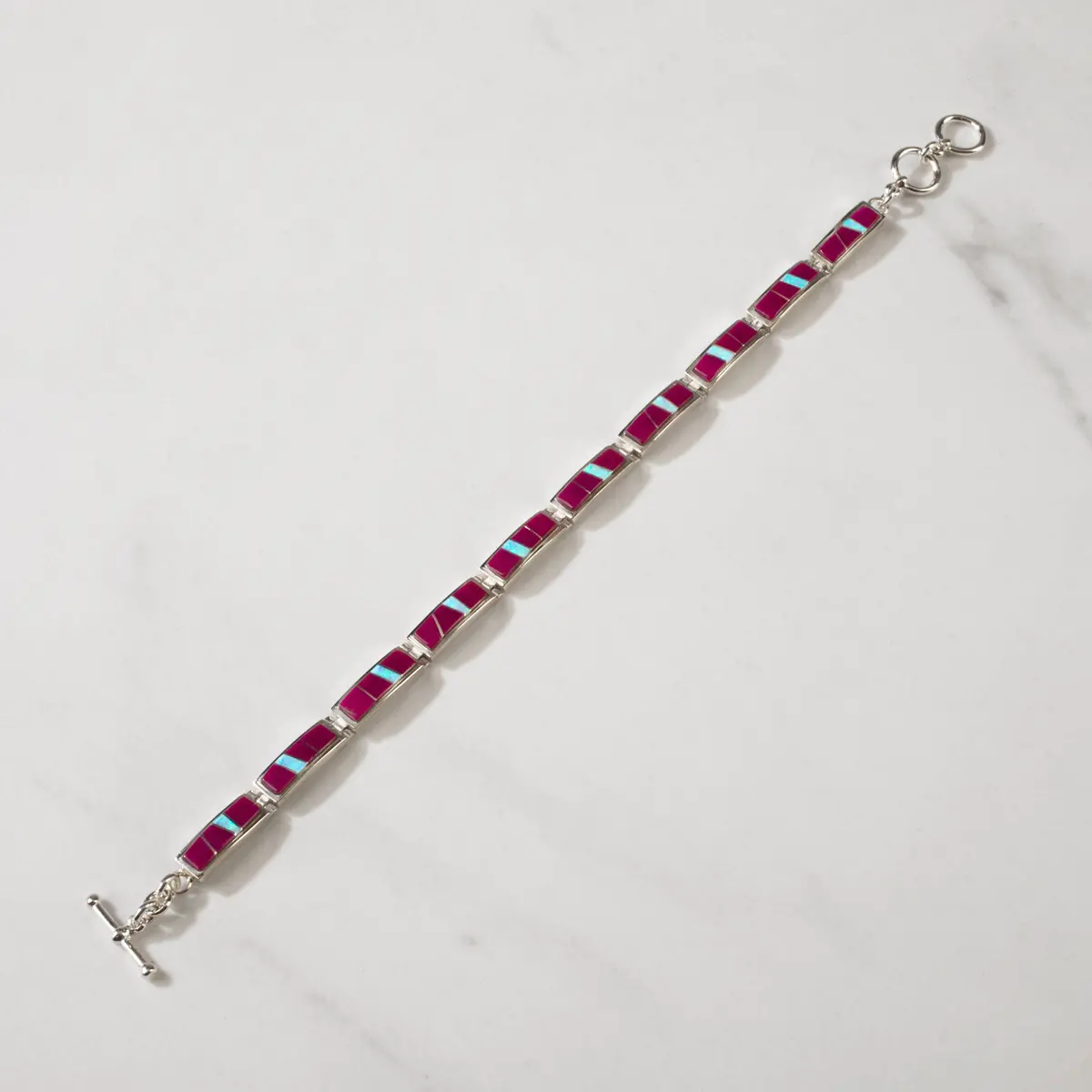 Sugilite 925 Sterling Silver Bracelet Usa Handmade With Opal Accent 1
