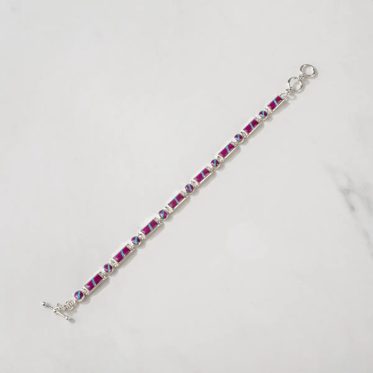 Sugilite 925 Sterling Silver Usa Handmade Bracelet 1