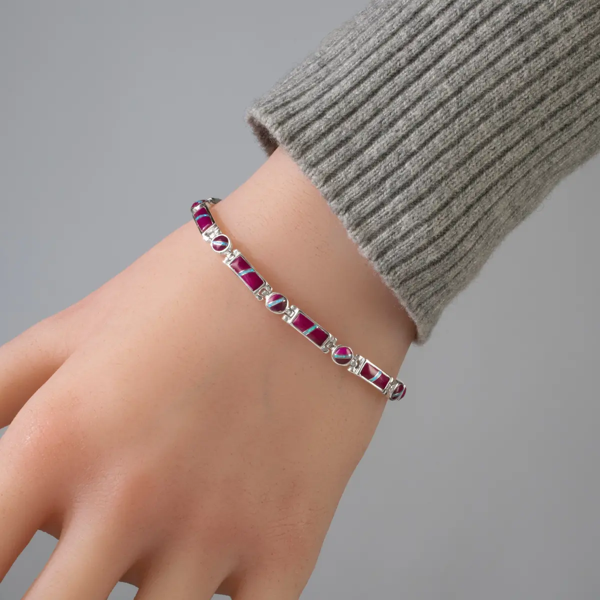 Sugilite 925 Sterling Silver Usa Handmade Bracelet 2