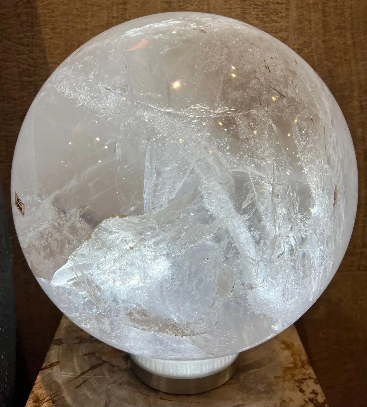 Sq36000.002 — Clear Quartz Sphere 1