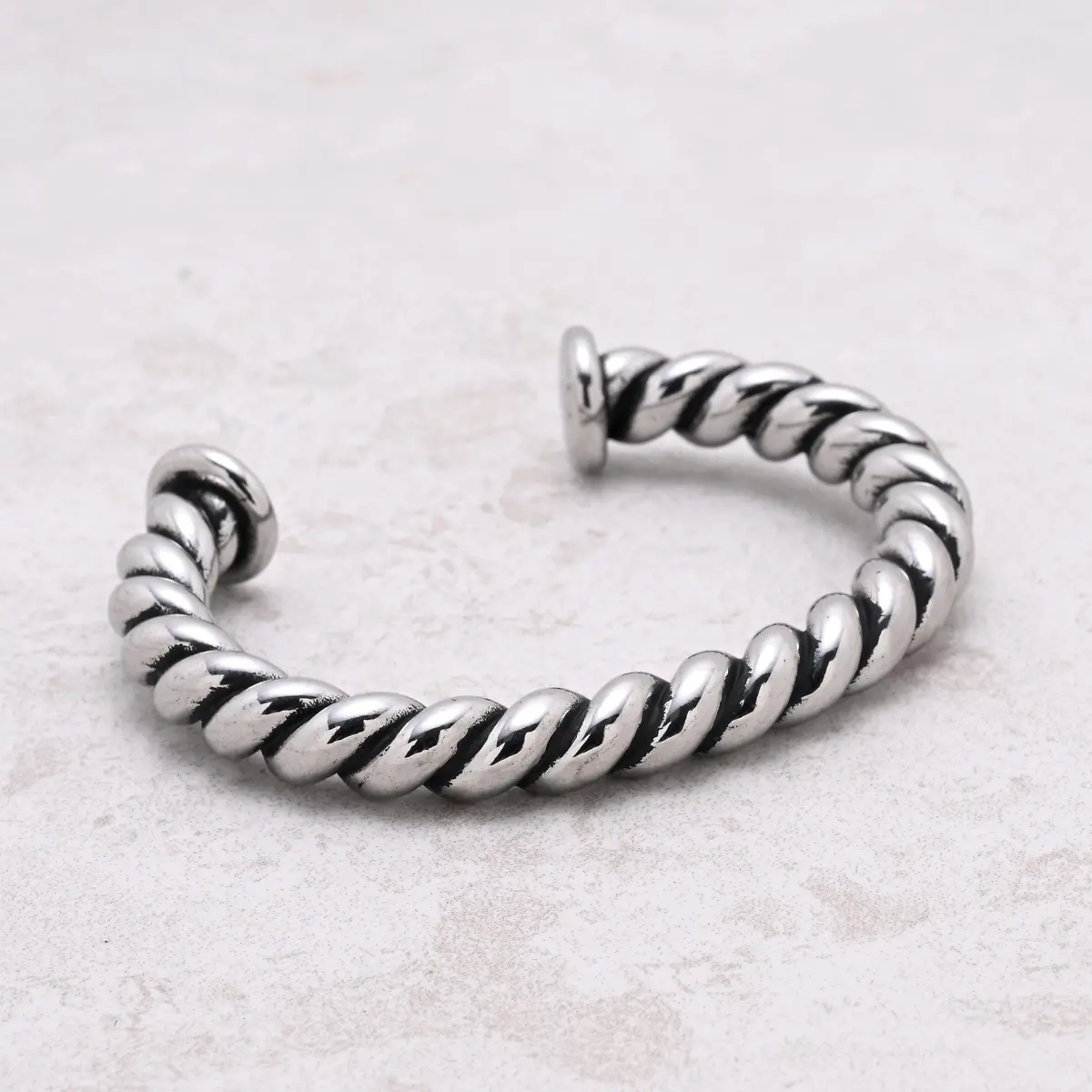 Stainless Steel Braided Cuff 1