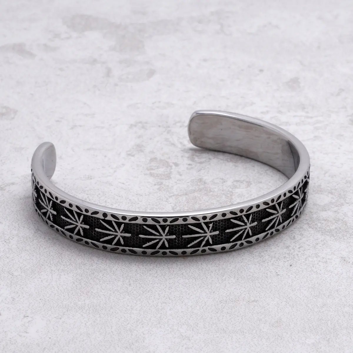 Wild Vine Steel Hearts Cuff 1