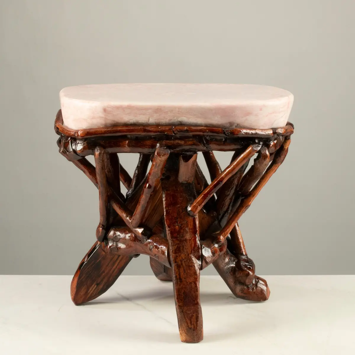 Pink Opal Side Table 16" 1