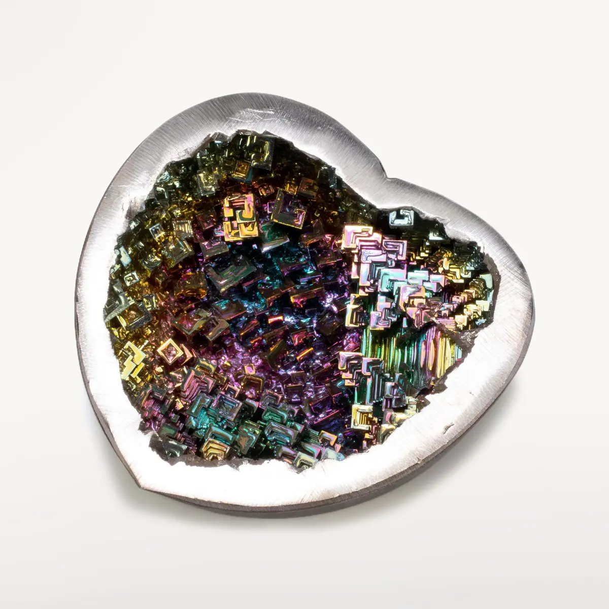 Bismuth Heart - 4.5" 1