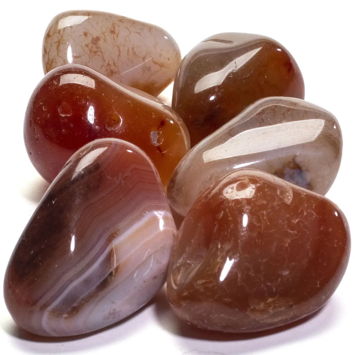 Natural Carnelian Tumbled Stone 1