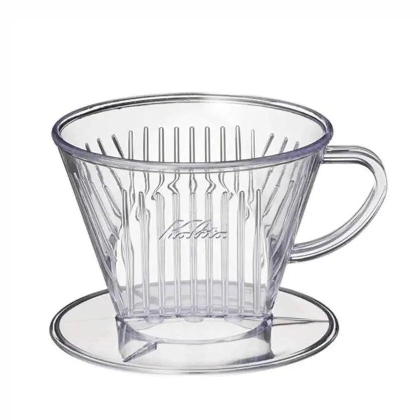 Kalita Style 102 Coffee Dripper - Clear Plastic 1