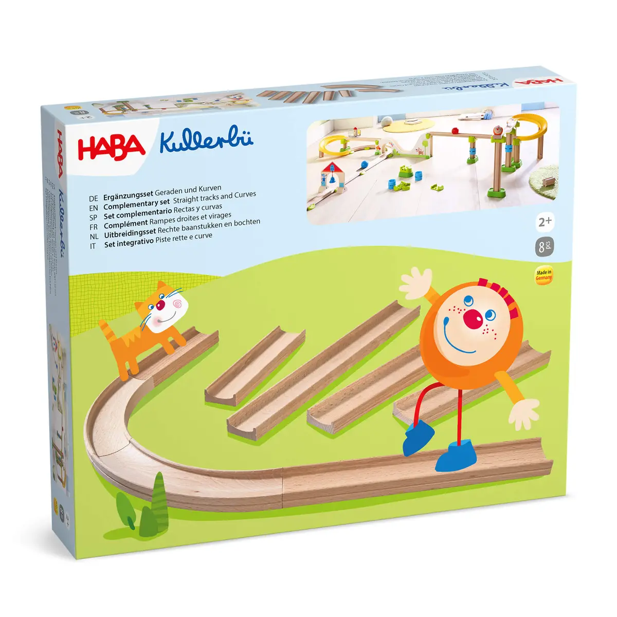 Kullerbu Straight And Curves Track Expansion Set 1