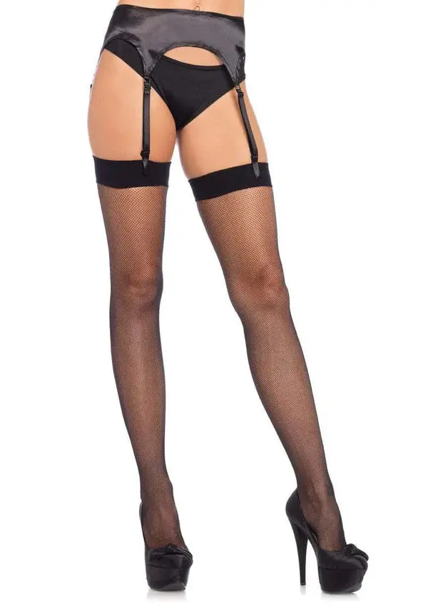 Kumi Net Thigh High Stockings 1