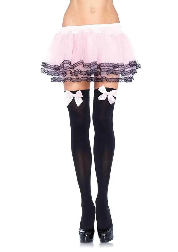 Kay Opaque Thigh Highs 1