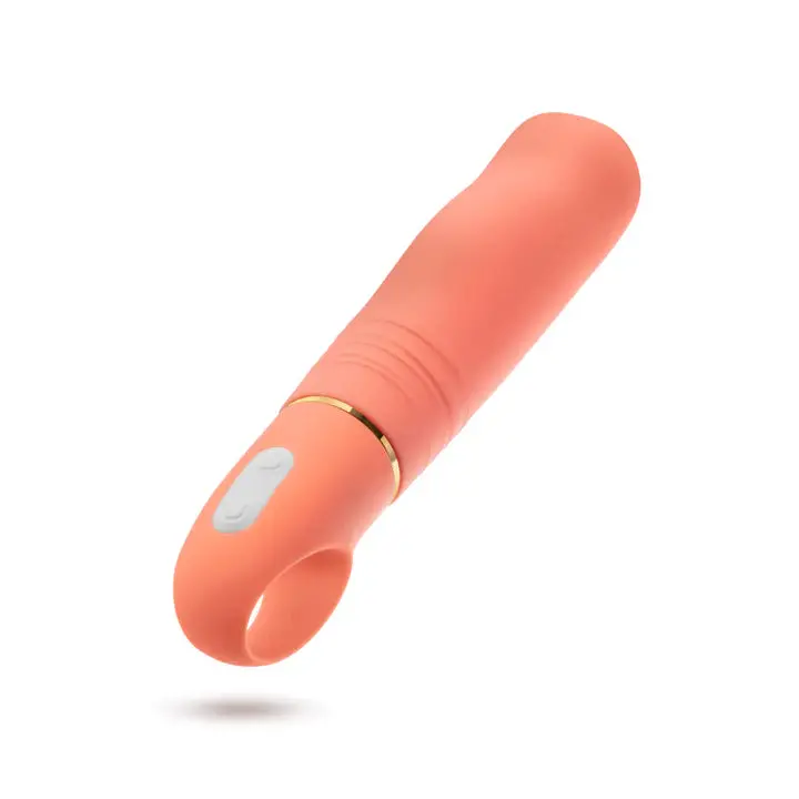 Aria Smokin' Af G-Spot Coral 6-Inch Loop Handle Vibrator 1