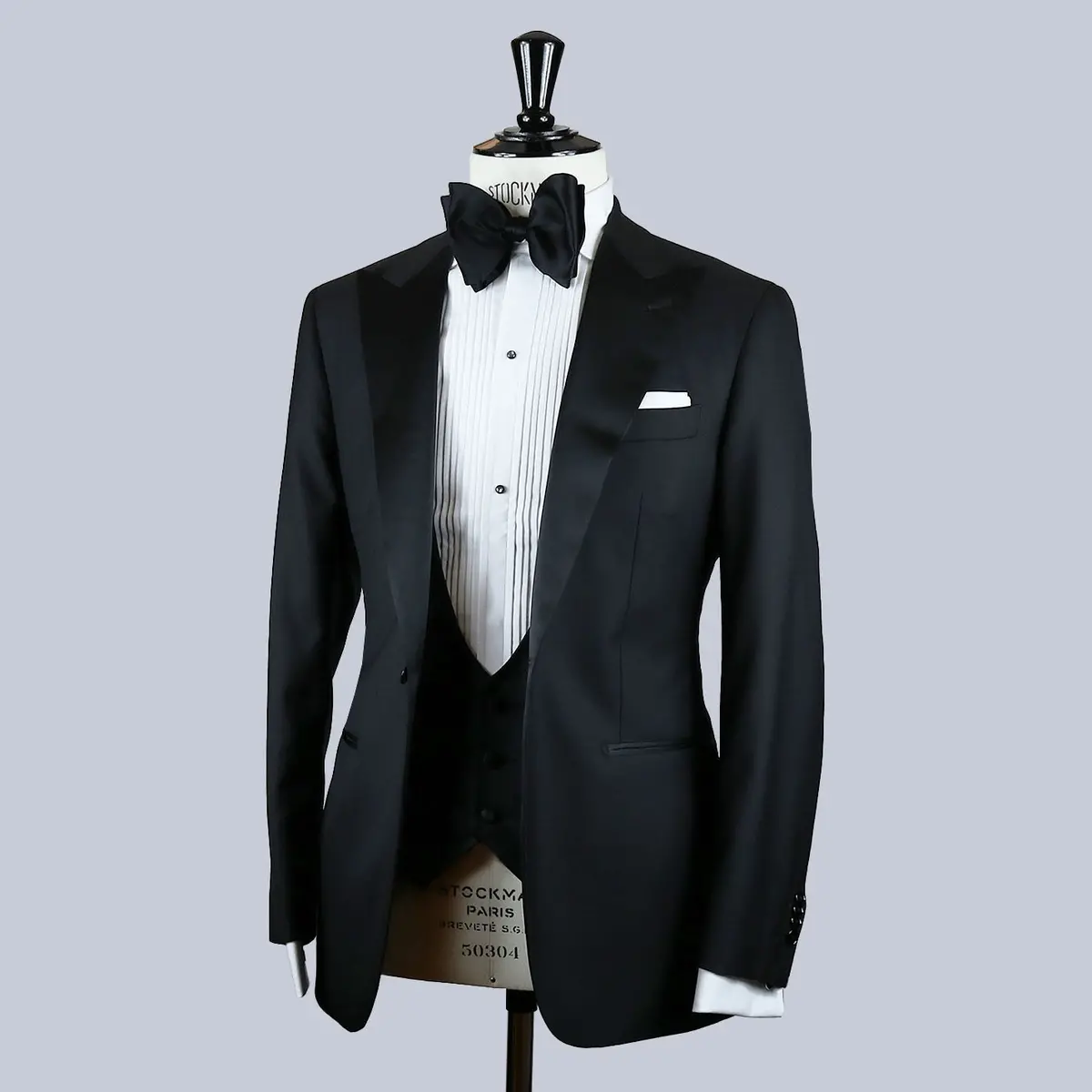 Black Peak Lapel Tuxedo 1