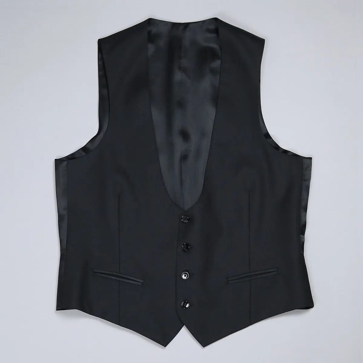 Black Tuxedo Waistcoat 1