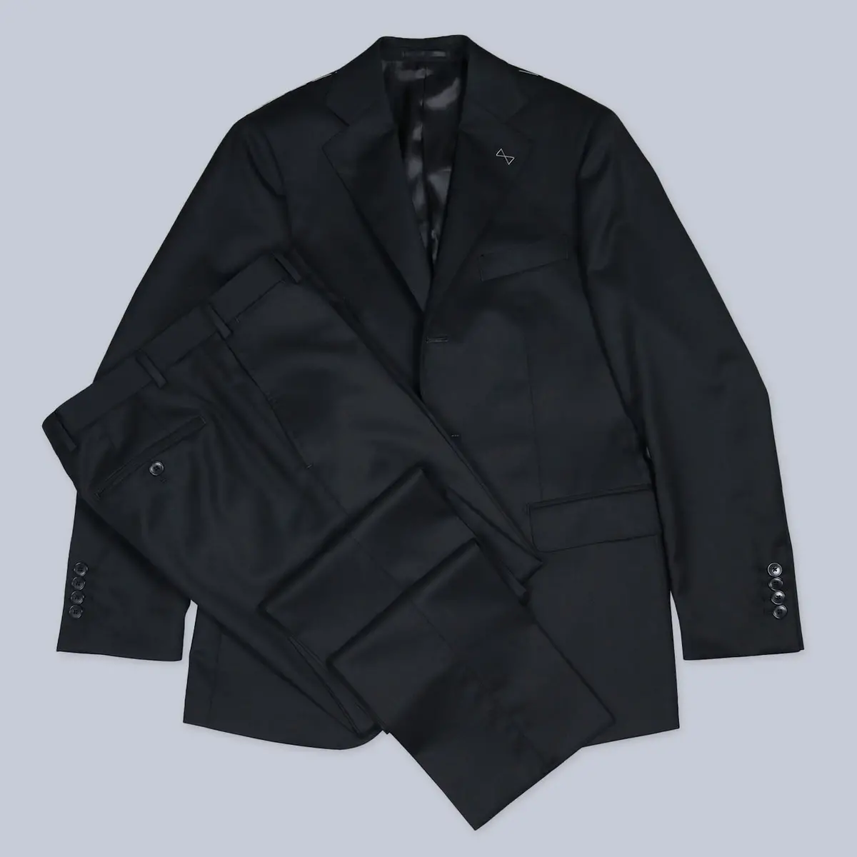 Black Wool Suit 1