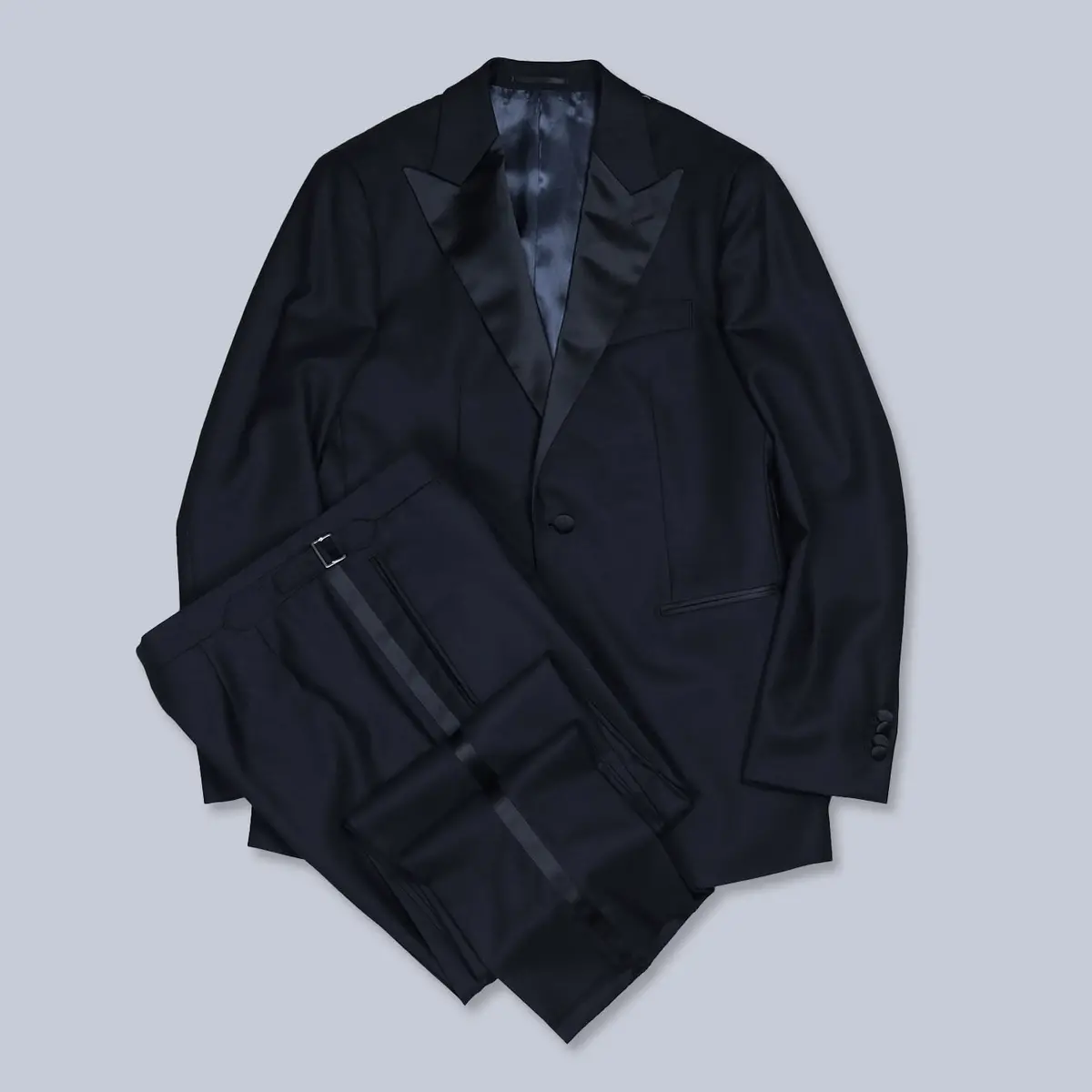 Midnight Blue Peak Lapel Tuxedo 1