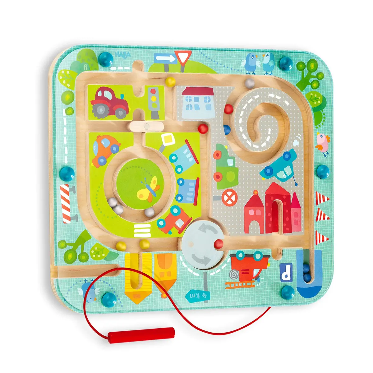 Town Maze Magnetic Puzzle Game 1