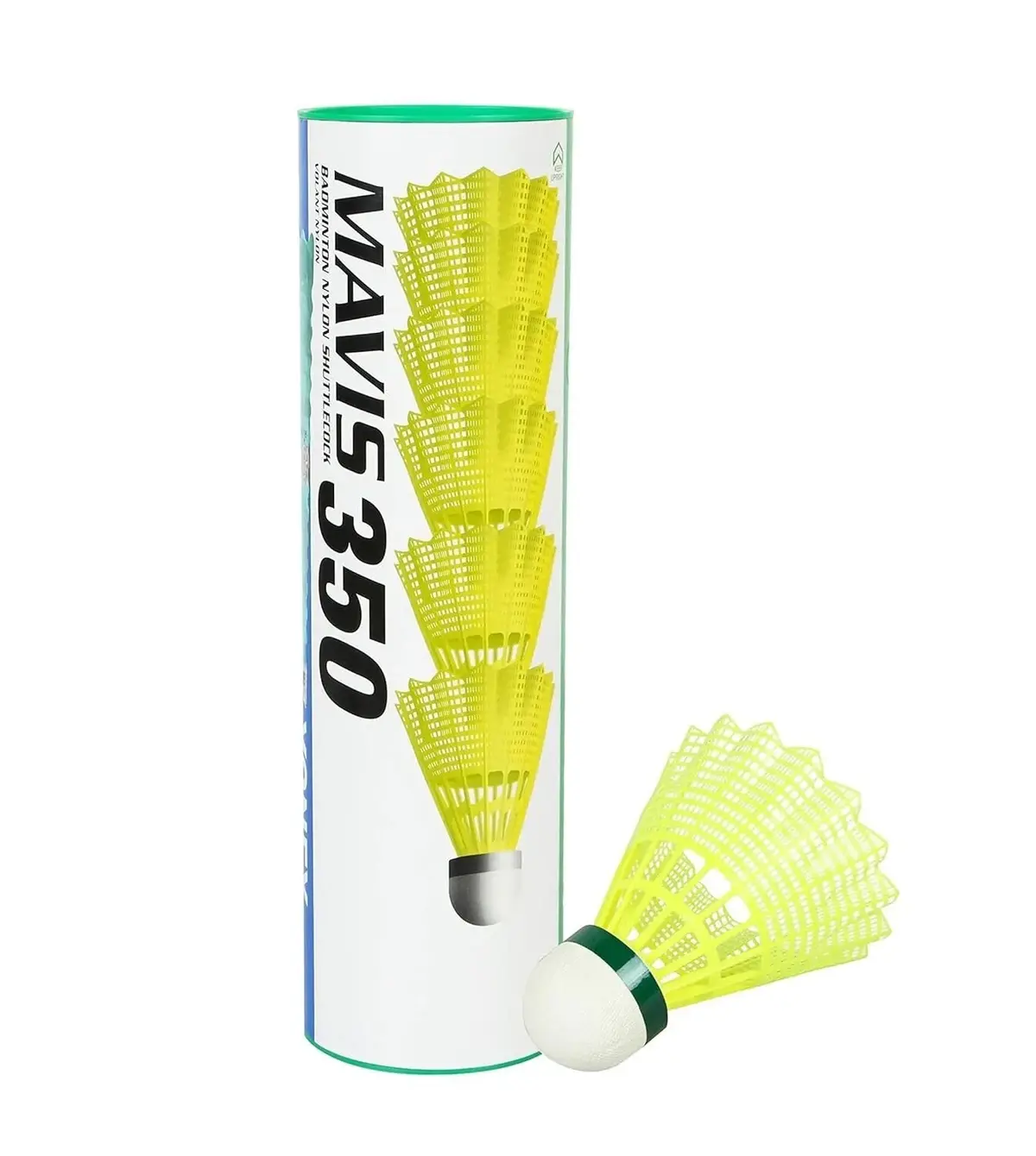 Yonex Mavis 350 Nylon Shuttlecock Bulk (10 Tubes) 1