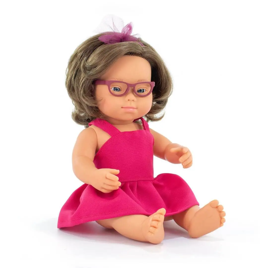 My Friends & Me - 15" Doll With Down Syndrome - Girl 1