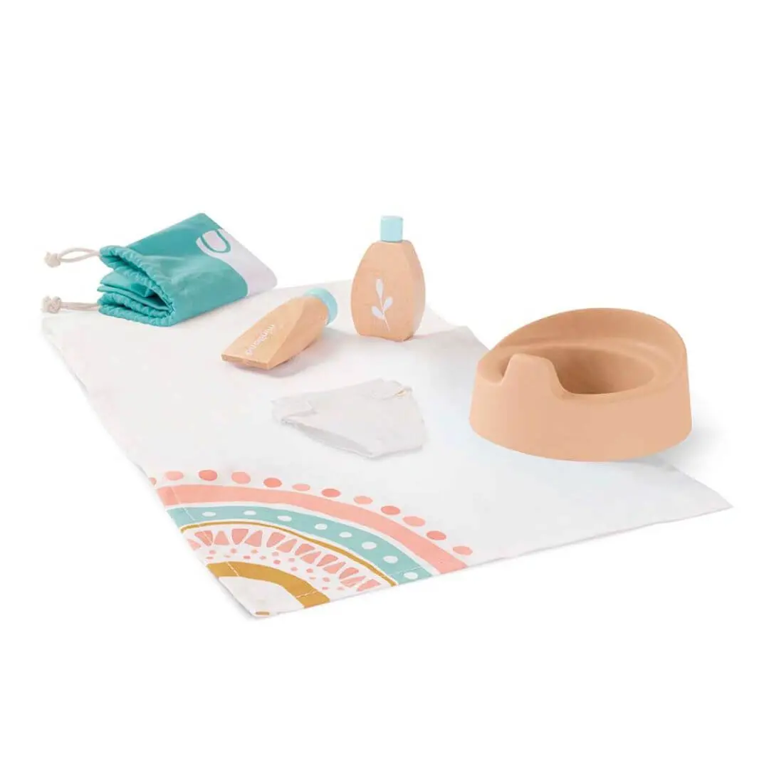 Wooden Doll Care Set 1
