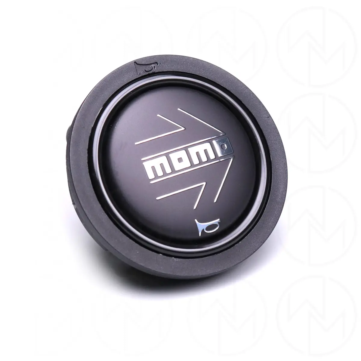 Momo Horn Button - Black 1