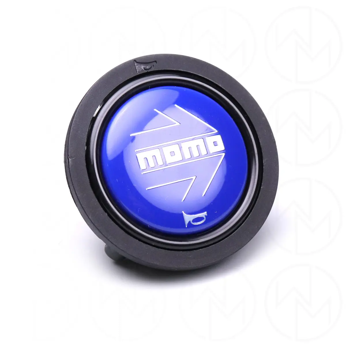 Momo Horn Button - Blue 1