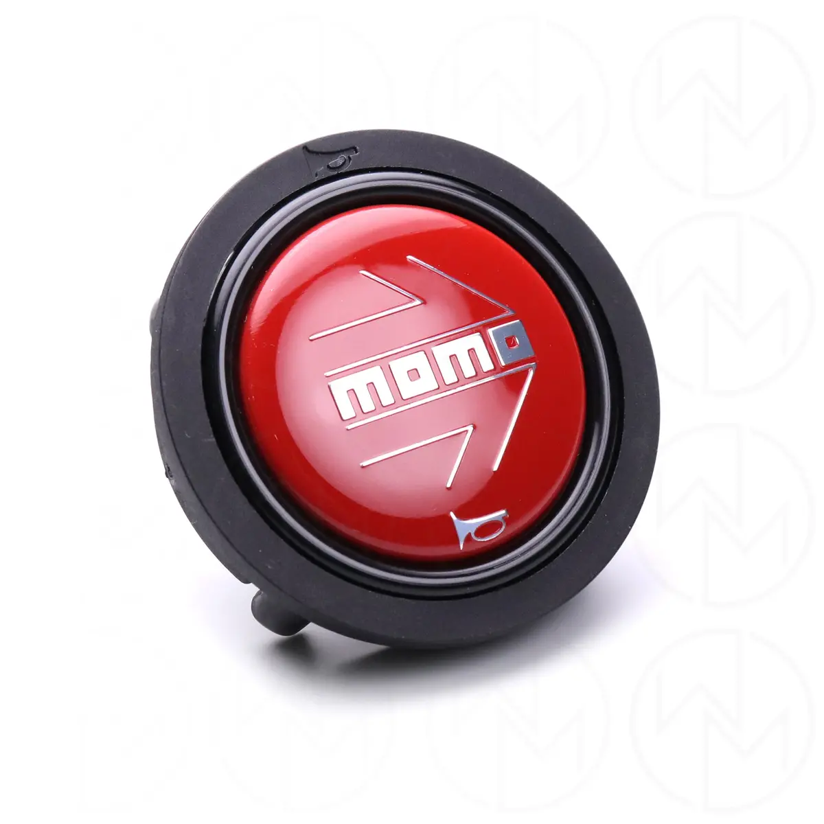 Momo Horn Button - Red 1