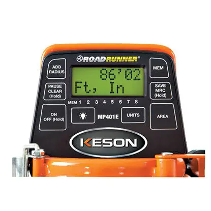Electronic Folding Measuring Wheel With 8 Measure Memory, Professional Metal Frame Spoked 15-1/2" Wheel 1