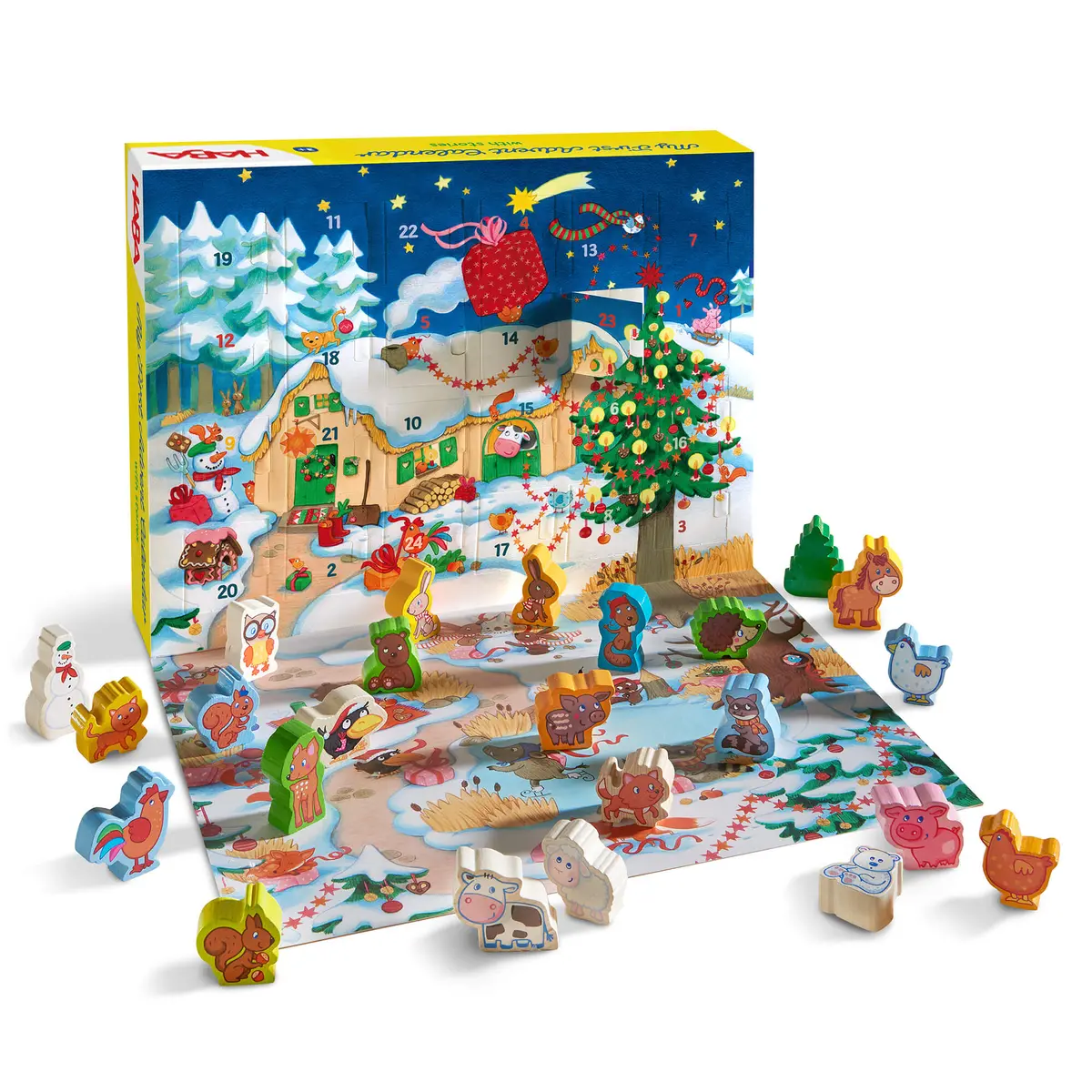My First Advent Calendar - Farmyard Animals 1