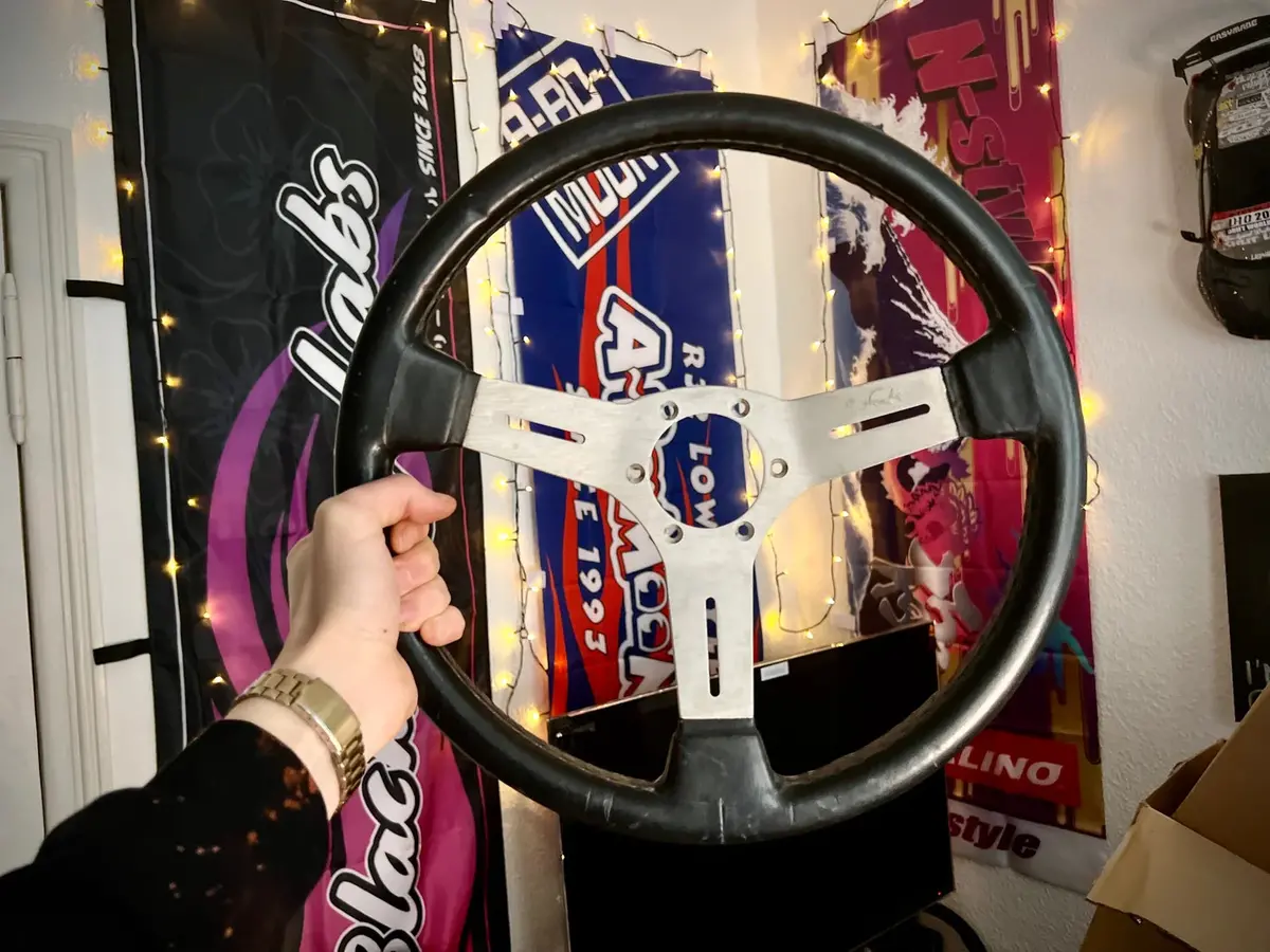 Nardi Fet Leather Steering Wheel 1